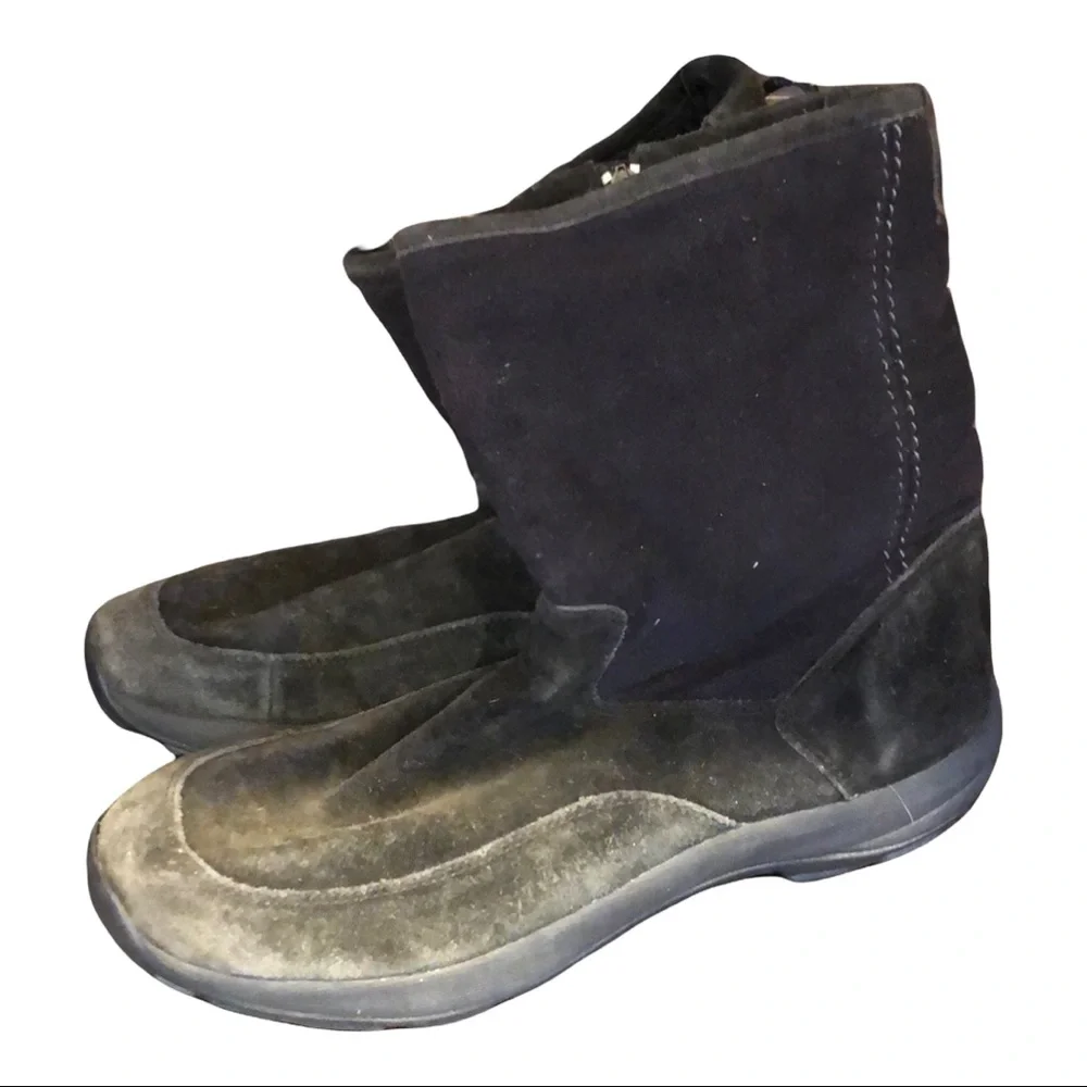 LL Bean suede fleece‎ lined mens winter boots size 10.5